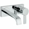 Grohe 1930000A Allure Single-Handle 2-Hole Wall Mount Vessel Small Bathroom Faucet - 1.2 GPM
