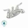 American Standard 4508201.224 Princeton Centerset Bathroom Faucet In Satin Nickel