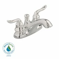 American Standard 4508201.295 Princeton Centerset Bathroom Faucet In Satin Nickel