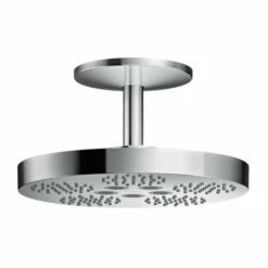 Axor 48484001 One 1.75 GPM Showerhead 280 2-Jet With Ceiling Mount Trim In Polished Chrome (Rough Sold Separately)