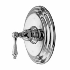 Newport Brass 4-854BP/15S Seaport Balanced Pressure Shower Trim Plate With Handle, Less Showerhead, Arm And Flange In Satin Nickel (PVD)