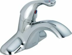 Delta 501LF-HDF HDF Single Handle Centerset Lavatory Faucet In Chrome