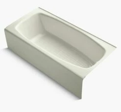 Kohler 516-96 Dynametric 66" X 32" Alcove Bath Right Drain In Biscuit