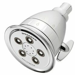 Speakman S-2005-HBF Hotel Pure Anystream High Pressure 2.5 GPM Adjustable Shower Head, Polished Chrome