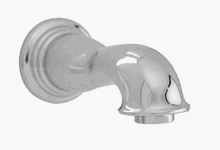 Hansgrohe 06088930 Retroaktiv Polished Brass Tub Spout, Wall Mounted 3 Hansgrohe 06088930 Retroaktiv Polished Brass Tub Spout, Wall Mounted