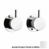 Vola 5201AP-18 3/4" Thermostatic Shower Mixer In White -AF SUPPLY Sales Store 520118tr