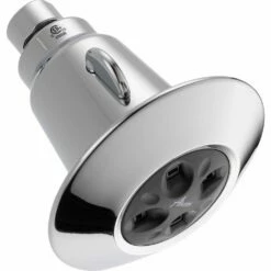 Delta 52657 Universal Showering Components H2Okinetic Adjustable Shower Head In Chrome