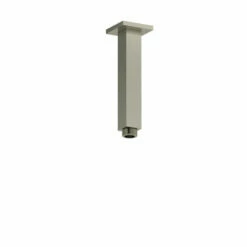 Rohl 548BN Riobel 6" Ceiling Mount Shower Arm With Square Escutcheon In Brushed Nickel