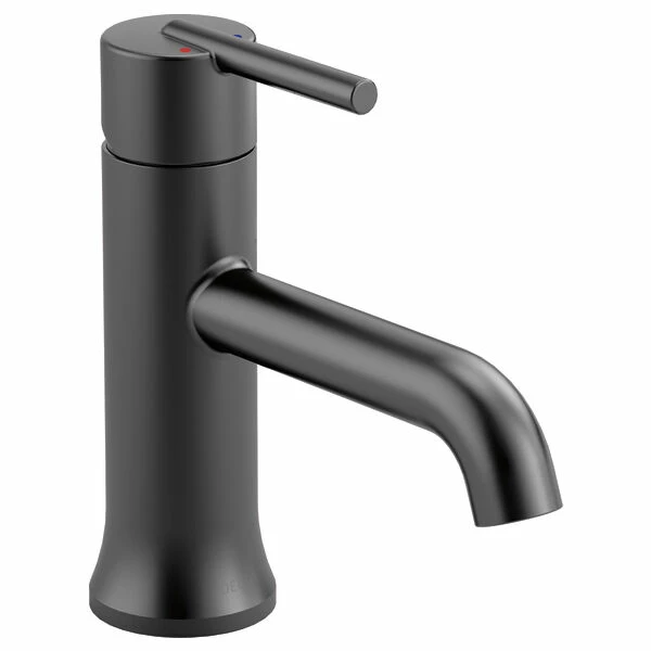 Delta 559LF-BLLPU Trinsic Single Handle Bathroom Faucet In Matte Black 3 Delta 559LF-BLLPU Trinsic Single Handle Bathroom Faucet In Matte Black