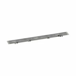 Hansgrohe 56030001 RainDrain Rock Trim Flex 27 5/8" Cut To Size And Tileable Chrome GPM