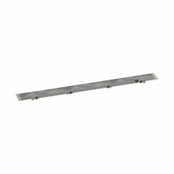 Hansgrohe 56031001 RainDrain Rock Trim Flex 31 1/2" Cut To Size And Tileable Chrome GPM