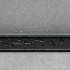 Hansgrohe 56041671 RainDrain Match Trim Zero/ Tile 39 3/8" With Height Adjustable Frame In Matte Black -AF SUPPLY Sales Store 56041671 1