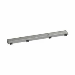 Hansgrohe 56118801 RainDrain Match Trim Classic 27 5/8" With Height Adjustable Frame In Brushed Stainless Steel