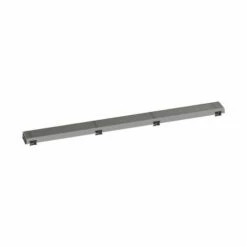 Hansgrohe 56121801 RainDrain Match Trim Boardwalk 35 1/4" With Height Adjustable Frame Brushed Stainless Steel GPM