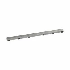 Hansgrohe 56124801 RainDrain Match Trim Classic 39 3/8" With Height Adjustable Frame Brushed Stainless Steel GPM