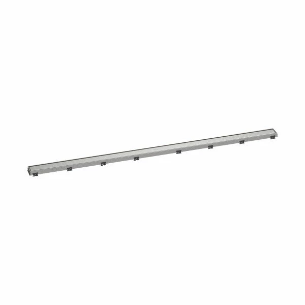 Hansgrohe 56127801 RainDrain Match Trim Zero/ Tile 59 1/8" With Height Adjustable Frame Brushed Stainless Steel GPM 3 Hansgrohe 56127801 RainDrain Match Trim Zero/ Tile 59 1/8" With Height Adjustable Frame Brushed Stainless Steel GPM