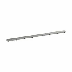 Hansgrohe 56129801 RainDrain Match Trim 59 Classic 1/8" With Height Adjustable Frame Brushed Stainless Steel GPM
