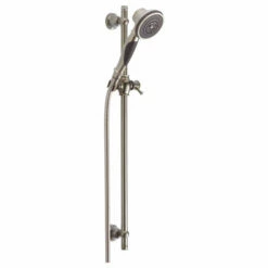Delta 57021-SS Premium 3-Setting Slide Bar Hand Shower In Stainless