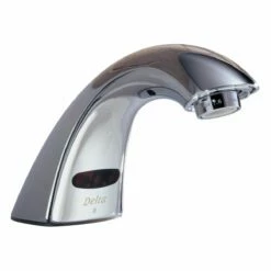 Delta 590LF-LGHGMHDF HDF H2Optics Lavatory Faucet Without Grid Strainer In Chrome