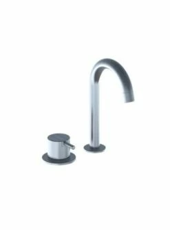 Vola 590B-04TR 2CC-SL-PU,PCH590B Two-Hole Deck-Mounted Faucet With
