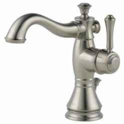 Delta 597LF-SSMPU Cassidy Single Handle Bathroom Faucet In Stainless -AF SUPPLY Sales Store 597LF SSMPU