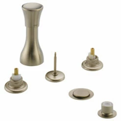 Brizo 6310-BNLHP Traditional Bidet Faucet - Less Handles In Brushed Nickel