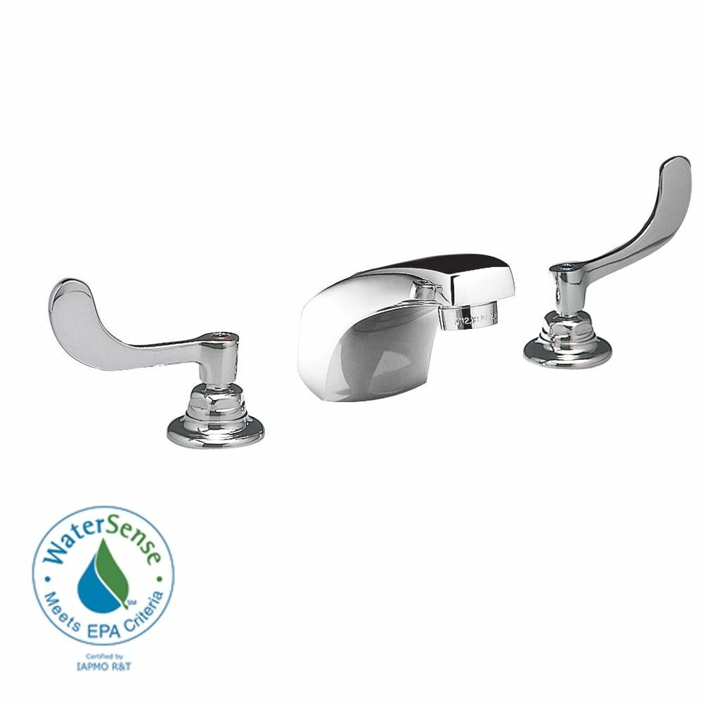 American Standard 6500170.002 Monterrey Widespread Bathroom Faucet In Polished Chrome 4 American Standard 6500170.002 Monterrey Widespread Bathroom Faucet In Polished Chrome - Image 2