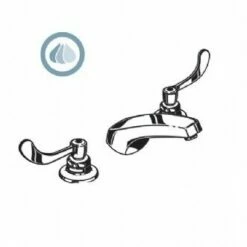 American Standard 6500174.002 Monterrey Widespread Bathroom Faucet In Polished Chrome