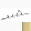 Kohler6504-2-PBSeawall Bath-mount Faucet With Square Handles, Optional Insets, MasterShower Handshower And 3-way Transfer Valve/vacuum Breaker In Vibrant Polished Brass