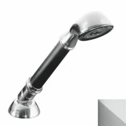Kohler 6526-GW Traditional Deck-mount Personal Handshower In Brushed Chrome And White