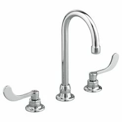 American Standard 6530173.002 Monterrey 8 Inch Widespread Gooseneck Faucet With 3rd Water Inlet 1.5 Gpm