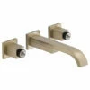 Brizo 65880LF-BNLHP Siderna Wall-Mount Vessel Lavatory Faucet - Less Handles In Brushed Nickel -AF SUPPLY Sales Store 65880LF BNLHP