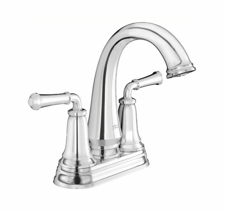 American Standard 7052207.002 Delancey 4" Centerset 2-Handle Bathroom Faucet 1.2gpm/4.5 L/min With Lever Handles In Polished Chrome 3 American Standard 7052207.002 Delancey 4" Centerset 2-Handle Bathroom Faucet 1.2gpm/4.5 L/min With Lever Handles In Polished Chrome