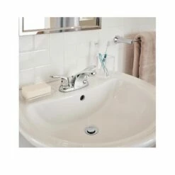 American Standard 7075200.002 Colony PRO CollectionColony Two-Handle Centerset Bathroom Faucet In Polished Chrome