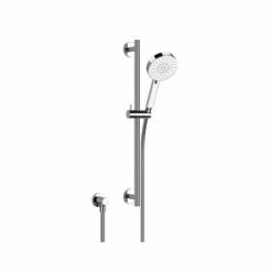 Gessi 71442-031 Via Manzoni Handshower And Pivotable Sliding Rail Set In Polished Chrome