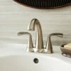 American Standard 7186201.295 Fluent Centerset Bathroom Faucet In Satin Nickel -AF SUPPLY Sales Store 7186201.295 2
