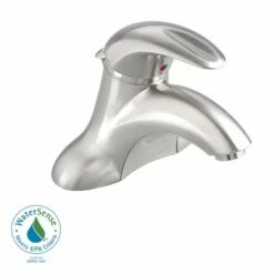 American Standard 7385000.295 Reliant Centerset Bathroom Faucet In Satin Nickel
