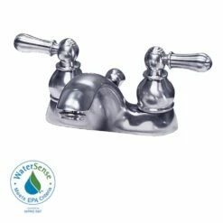 American Standard 7411732.002 Hampton Centerset Bathroom Faucet In Polished Chrome