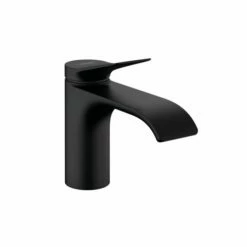 Hansgrohe 75010671 Vivenis 1.2 GPM Single-Hole Faucet 80 With Pop-Up Drain In Matte Black
