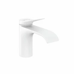 Hansgrohe 75010701 Vivenis 1.2 GPM Single-Hole Faucet 80 With Pop-Up Drain In Matte White