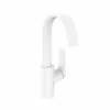 Hansgrohe 75030701 Vivenis 11 7/8" H Single Hole Bathroom Faucet With Swivel Spout And Pop-Up Drain Assembly 1.2 GPM In Matte White 2 Hansgrohe 75030701 Vivenis 11 7/8" H Single Hole Bathroom Faucet With Swivel Spout And Pop-Up Drain Assembly 1.2 GPM In Matte White -AF SUPPLY Sales Store 75030701