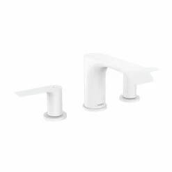 Hansgrohe 75033701 Vivenis Widespread Faucet 90 With Pop-Up Drain, 1.2 GPM In Matte White