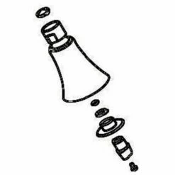 Kohler 76029-0 Shower Head In White