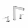 Hansgrohe 76034001 Finoris 1.2 GPM Deck Mounted Widespread Bathroom Faucet 160 In Polished Chrome -AF SUPPLY Sales Store 76034001
