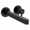 Hansgrohe 76050671 Finoris Wall-Mounted Single-Handle Faucet Trim, 1.2 GPM In Matte Black