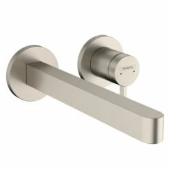 Hansgrohe 76050821 Finoris Wall-Mounted Single-Handle Faucet Trim, 1.2 GPM In Brushed Nickel