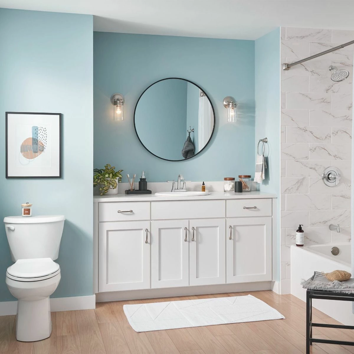 American Standard 7617207.002 Glenmere 1.2 GPM Centerset Bathroom Faucet With 2-Lever Handles In Polished Chrome 6 American Standard 7617207.002 Glenmere 1.2 GPM Centerset Bathroom Faucet With 2-Lever Handles In Polished Chrome - Image 4