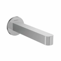Hansgrohe 76410001 Finoris 7.5" Length Wall Mounted Tub Spout Without Diverter In Polished Chrome