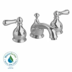 American Standard 7871732.295 Hampton Widespread Bathroom Faucet In Satin Nickel