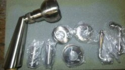 Jado 855/968/144 Complete 2 Valve Shower Head With Lever Handles In Brushed Nickel